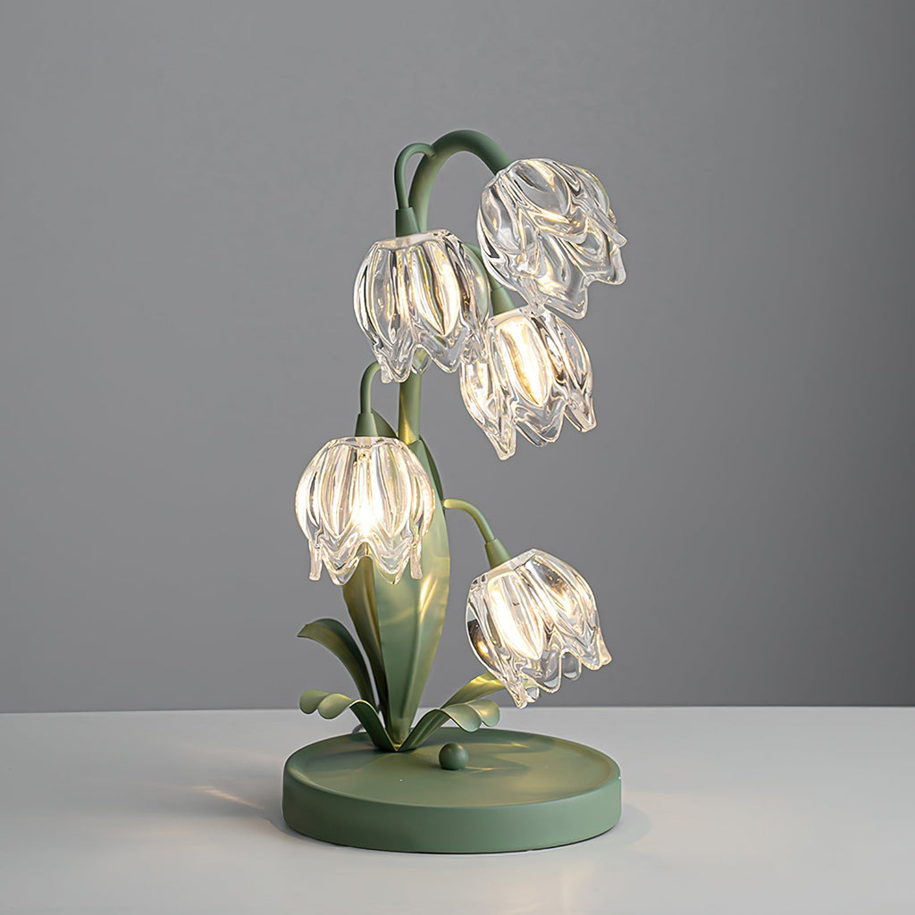 Kryształowa lampa stołowa Lily | Ormexis