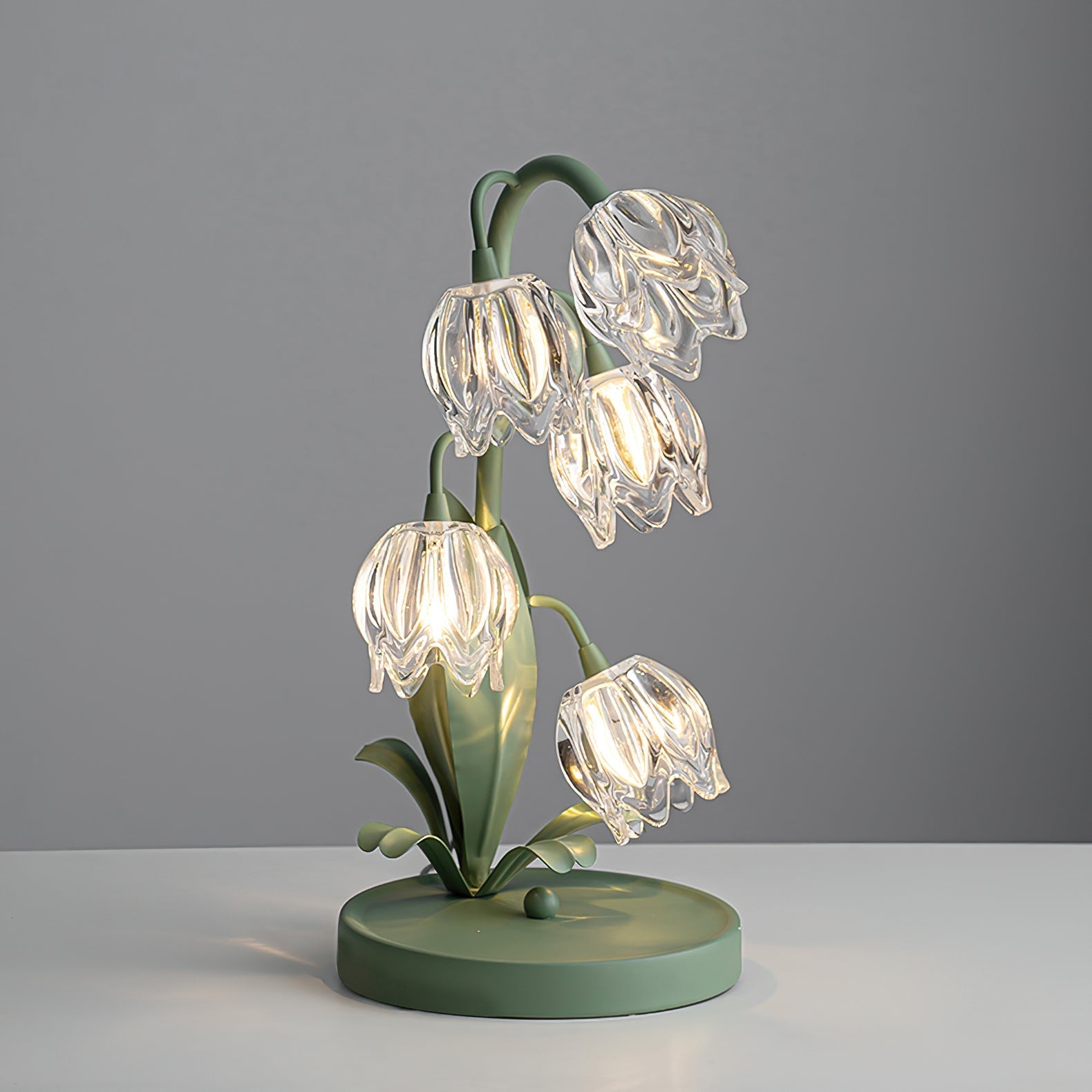 Kryształowa lampa stołowa Lily | Ormexis