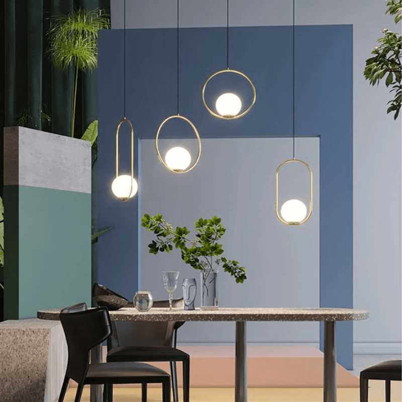 Nordic Glass Pendant Lights For Contemporary Home Decor