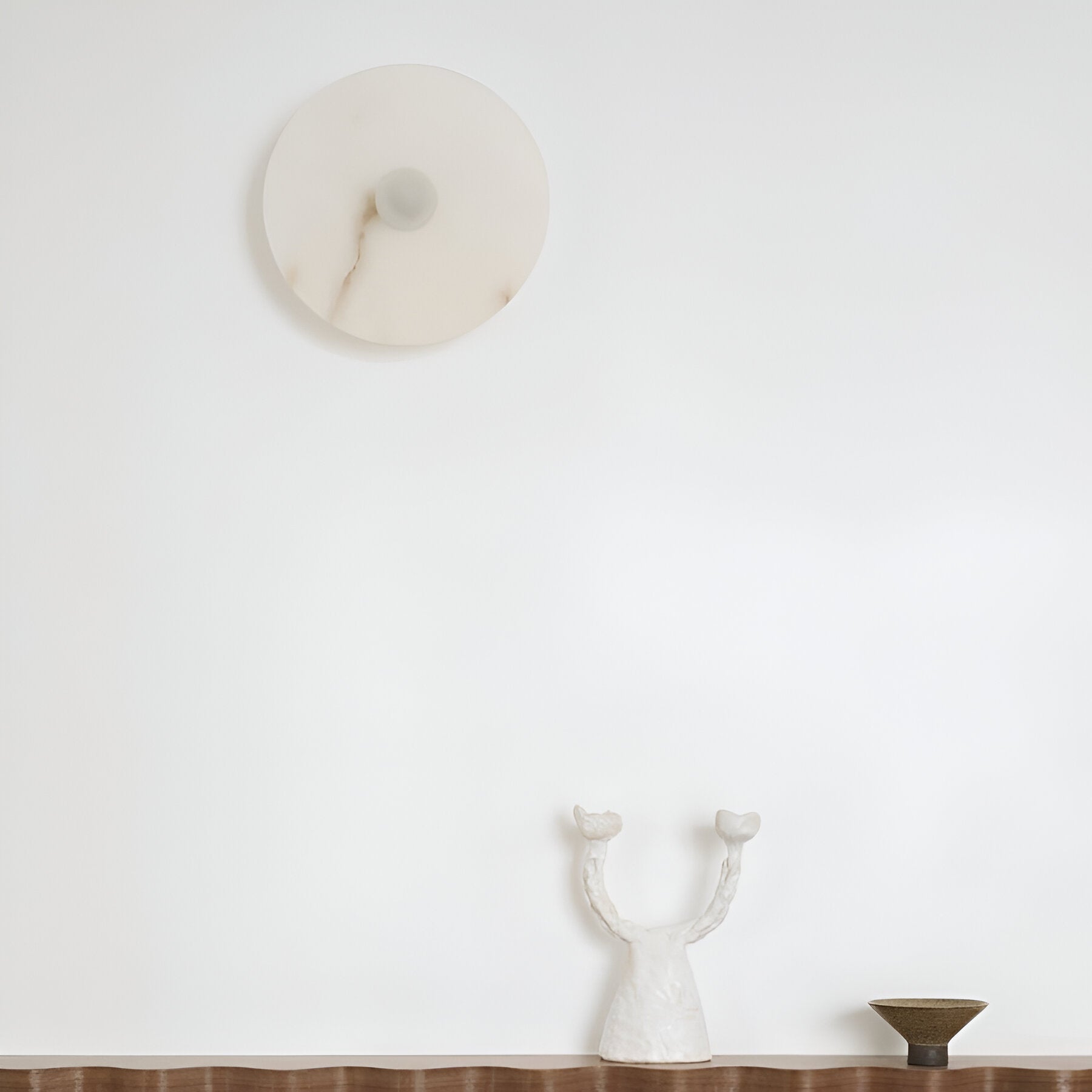 Aplica de perete tip halo, în stil minimalist nordic | Ormexis