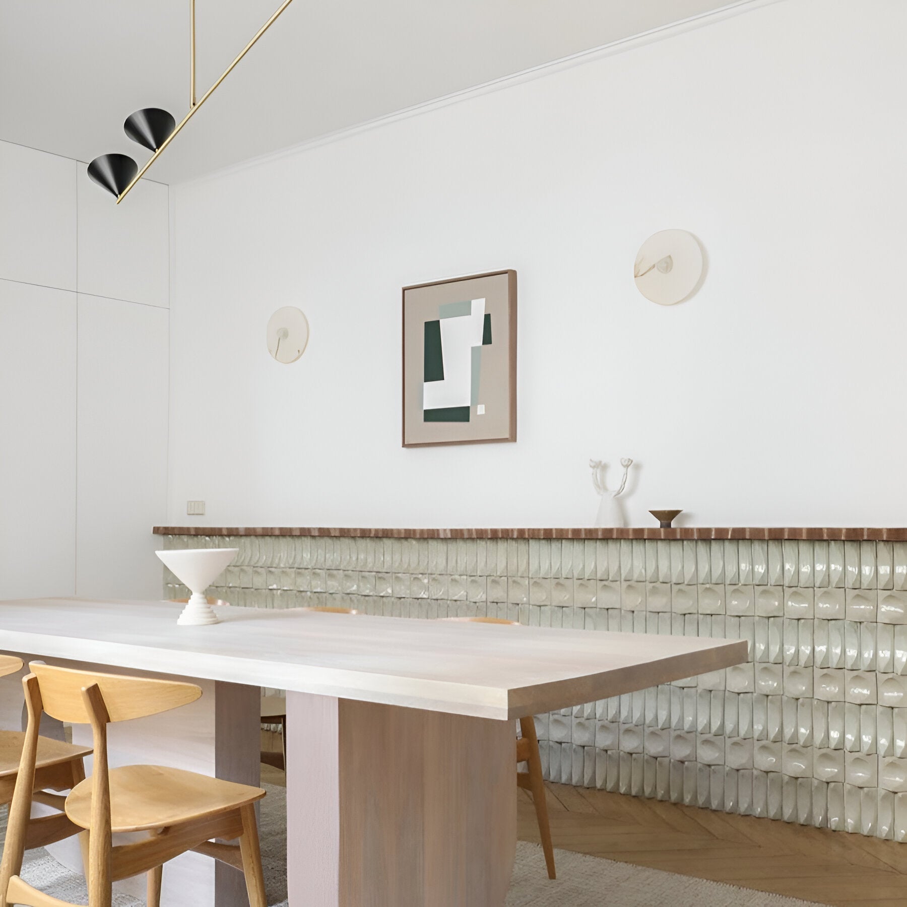 Aplica de perete tip halo, în stil minimalist nordic | Ormexis