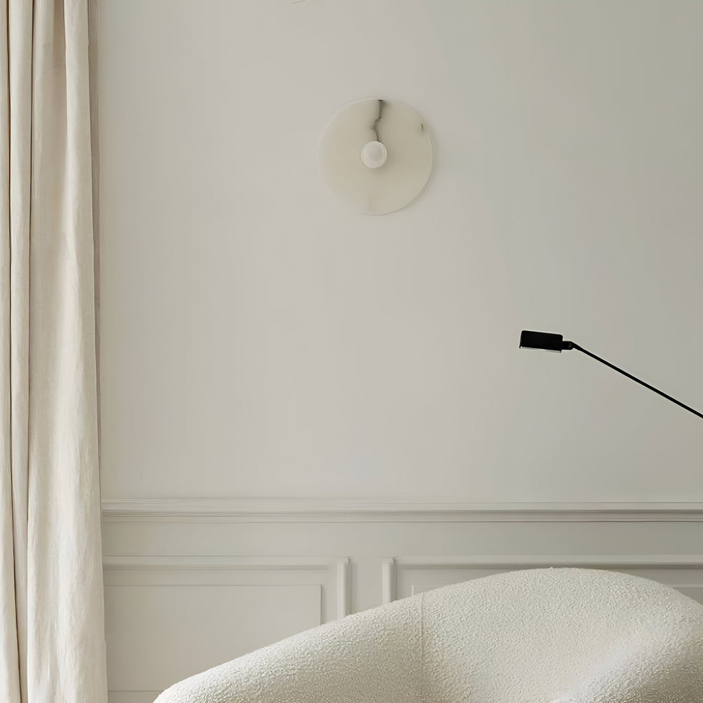 Aplica de perete tip halo, în stil minimalist nordic | Ormexis