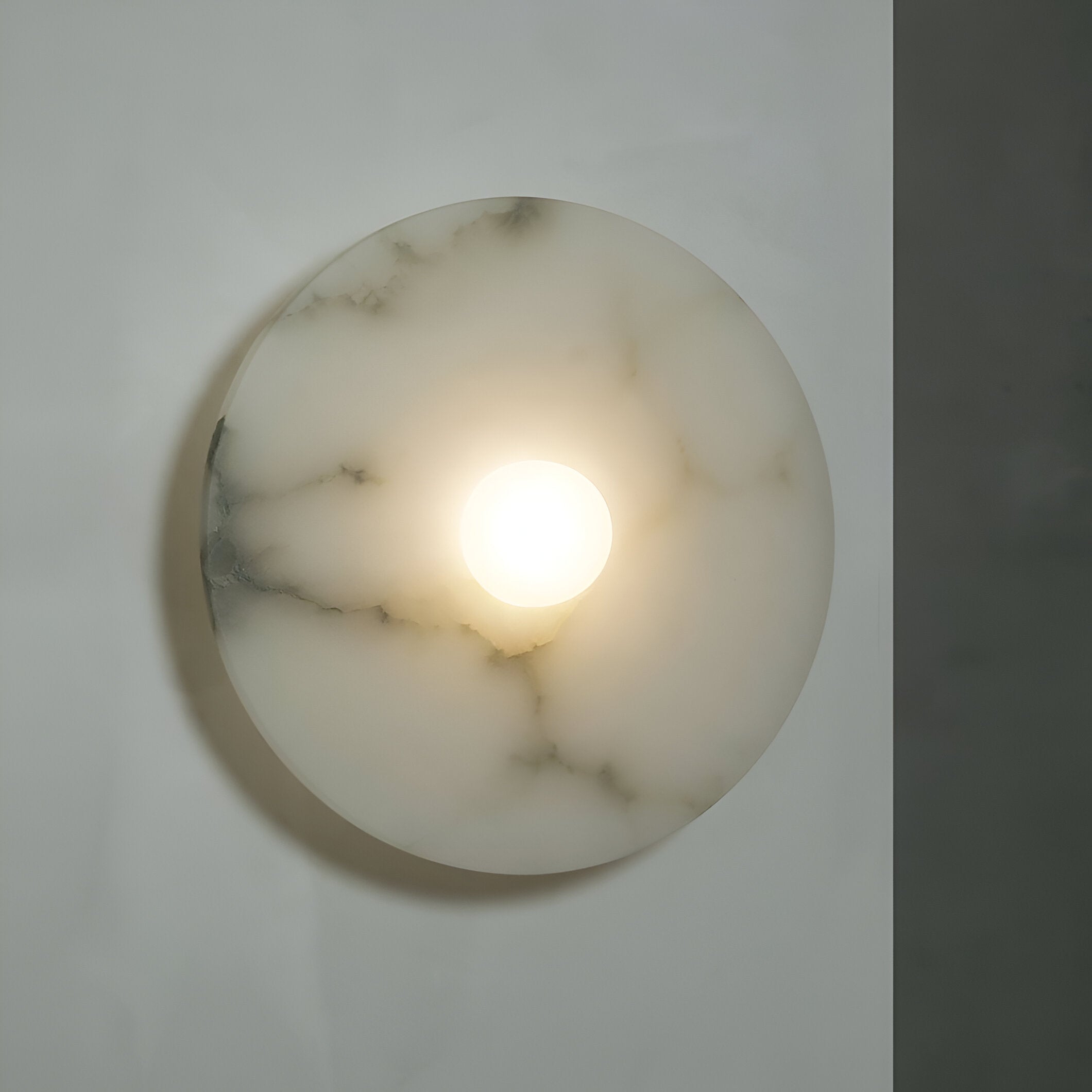 Aplica de perete tip halo, în stil minimalist nordic | Ormexis