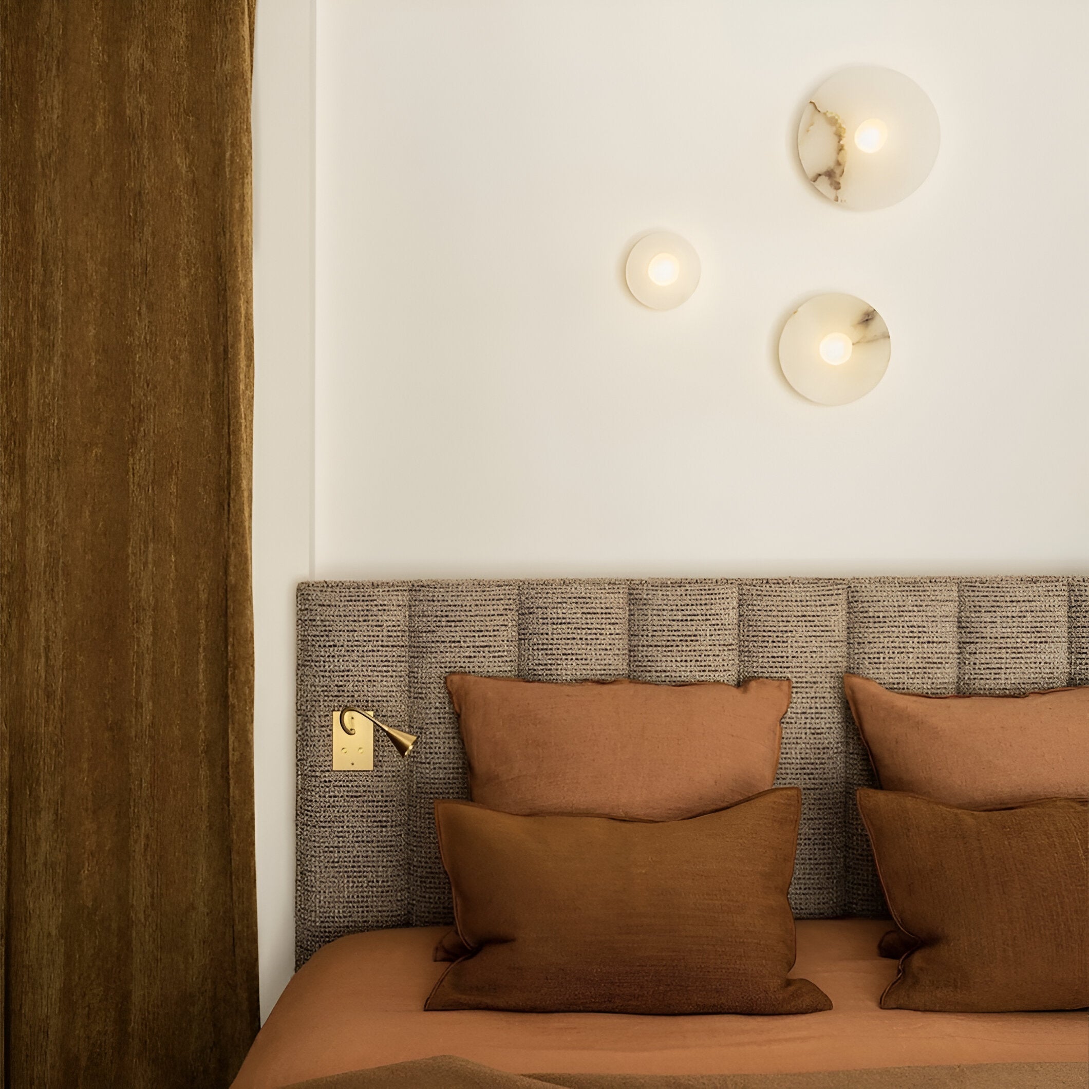 Aplica de perete tip halo, în stil minimalist nordic | Ormexis