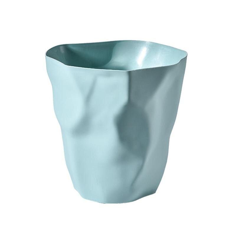 Nordic Collection Minimalist Trash Can For Kitchens With Durable Plastic
