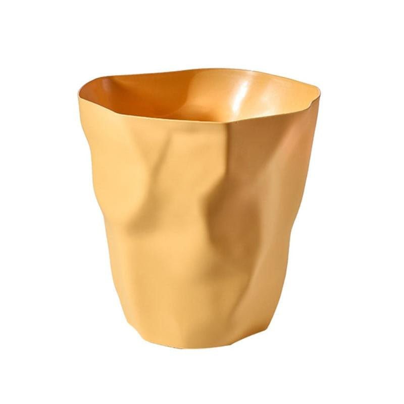 Nordic Collection Minimalist Trash Can For Kitchens With Durable Plastic