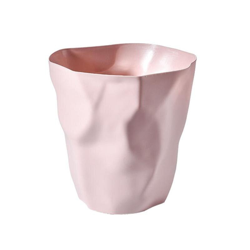 Nordic Collection Minimalist Trash Can For Kitchens With Durable Plastic