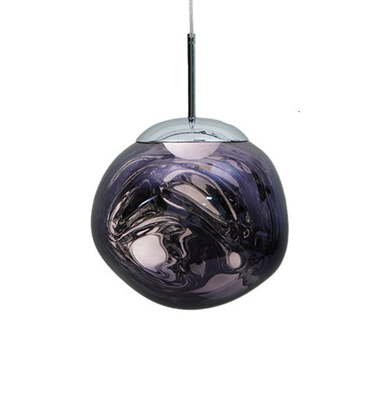 Nordic Industrial Pendant Light With Lava Design For Modern Interiors