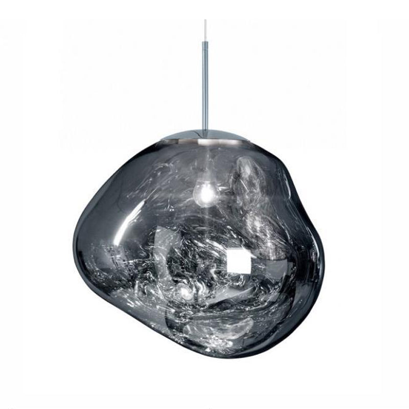 Nordic Industrial Pendant Light With Lava Design For Modern Interiors