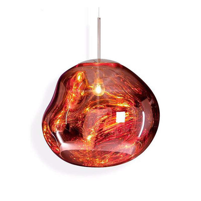 Nordic Industrial Pendant Light With Lava Design For Modern Interiors