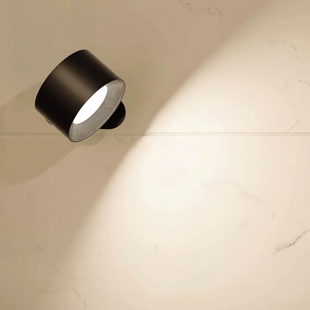Aurora Wandleuchte mit nordischem Design, kabellos und wiederaufladbar