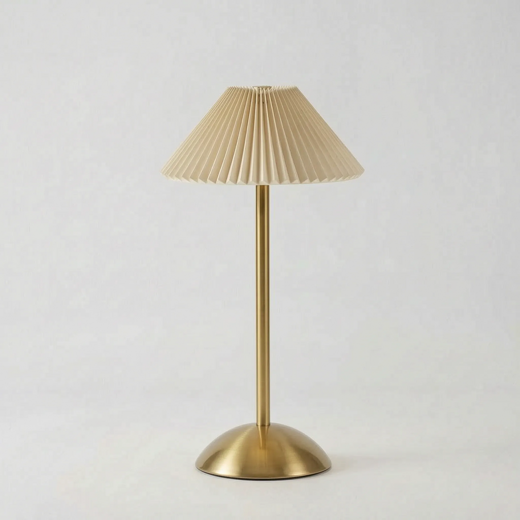 Lampada da tavolo senza fili a pieghe - Lampada da lettura da comodino - Ormexis