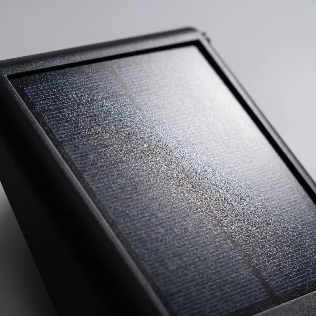 Modern Solar Wall Sconce -  Lighting Dark Pathways - Ormexis