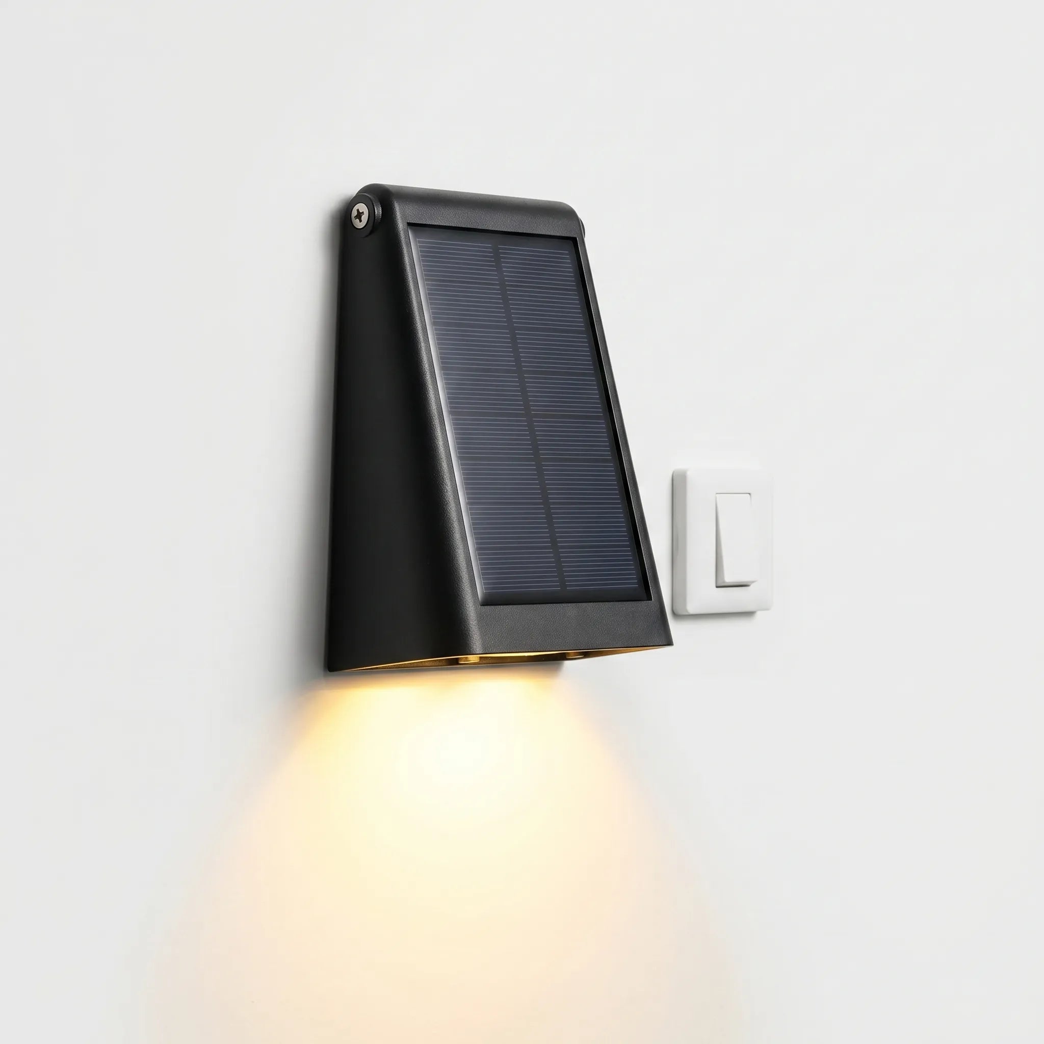 Modern Solar Wall Sconce -  Lighting Dark Pathways - Ormexis