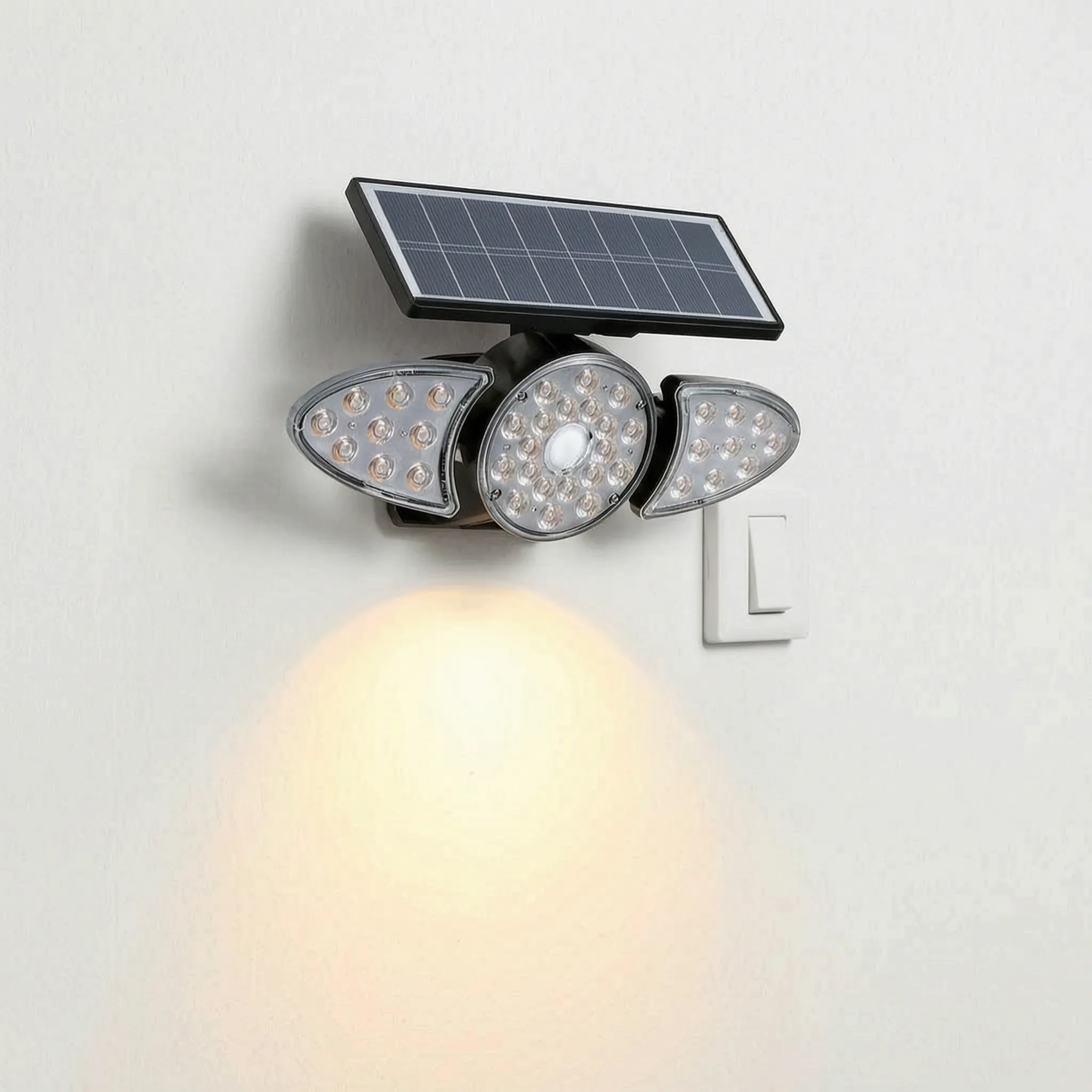 Modern Solar Wall Sconce -  Lighting Dark Pathways - Ormexis
