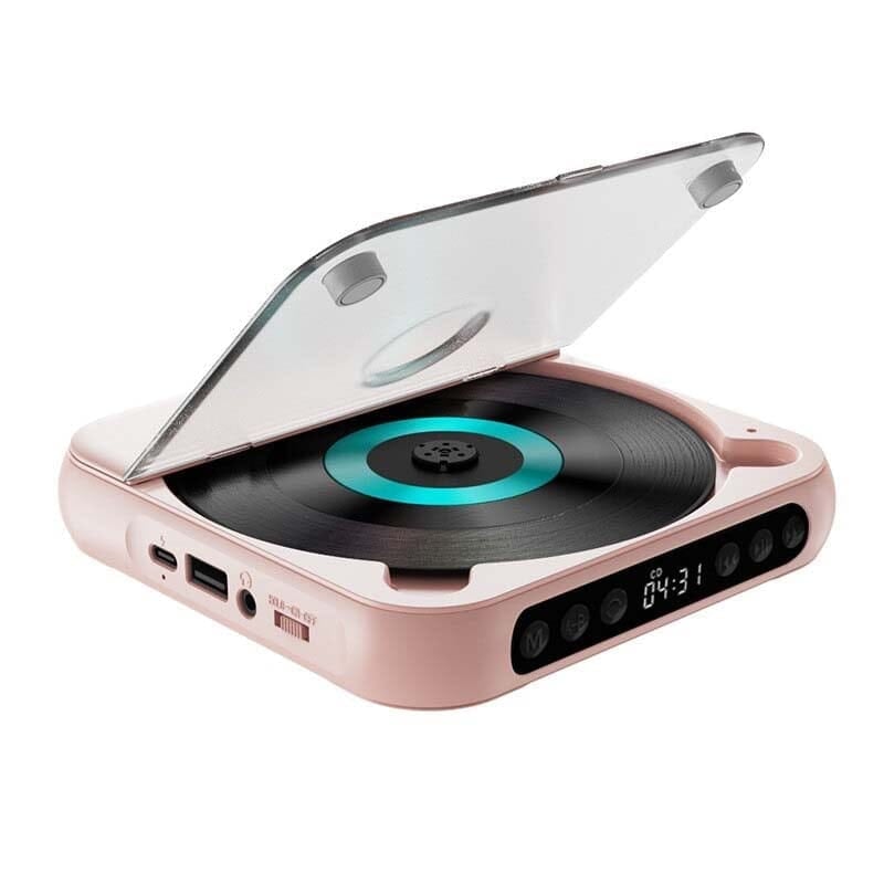 Přenosný CD přehrávač Noxord s Bluetooth a dlouhou výdrží baterie Ormexis