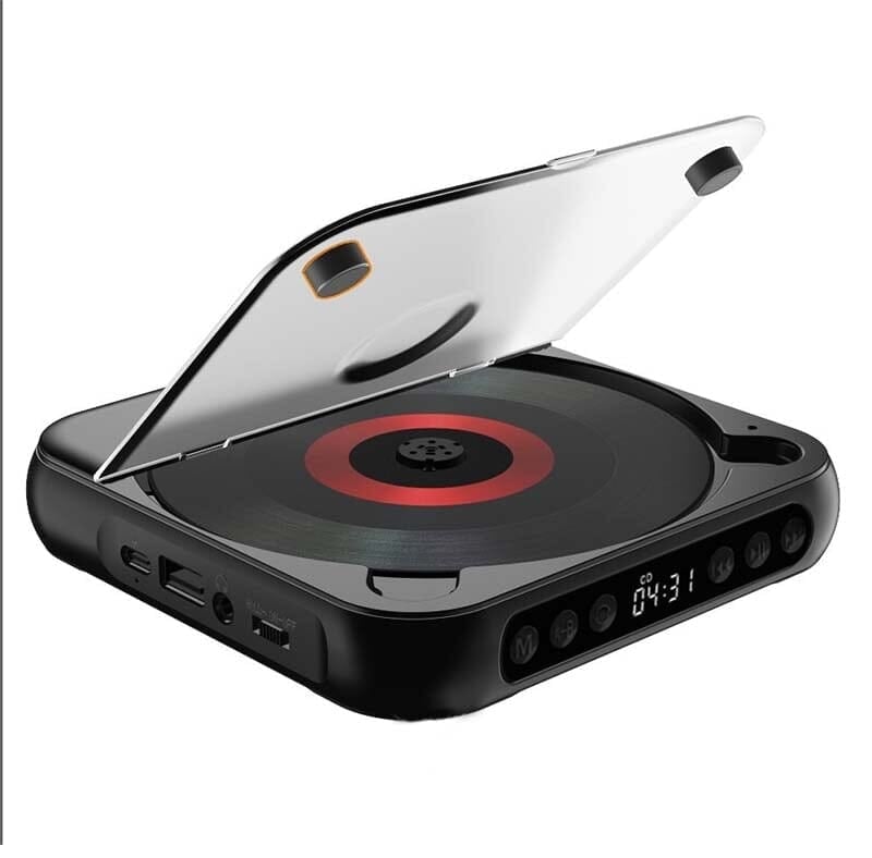 Přenosný CD přehrávač Noxord s Bluetooth a dlouhou výdrží baterie Ormexis