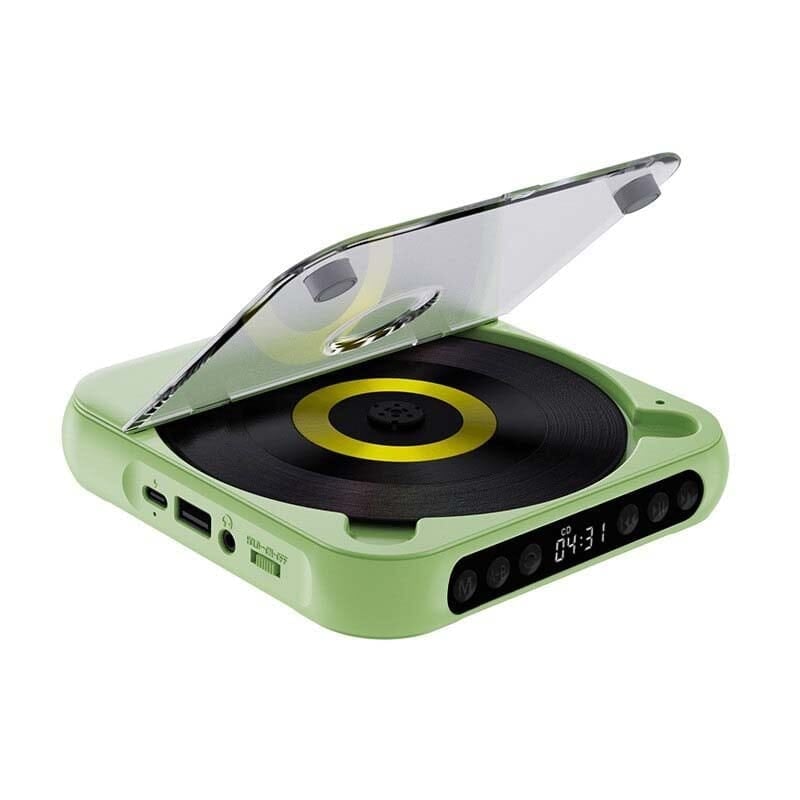 Přenosný CD přehrávač Noxord s Bluetooth a dlouhou výdrží baterie Ormexis