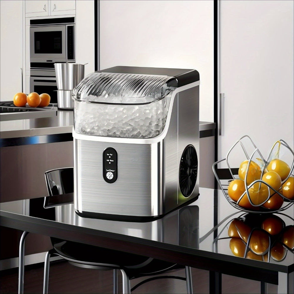 Nugget Ice Maker Portable Ice Machine For Quick Ice At Home Or Office