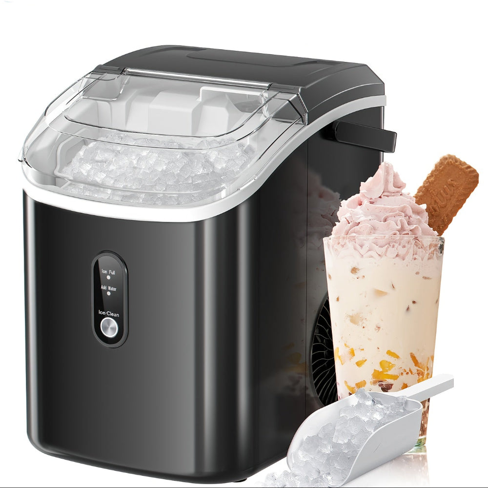Nugget Ice Maker Portable Ice Machine For Quick Ice At Home Or Office