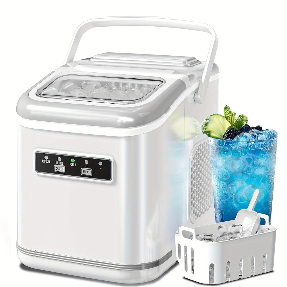Nugget Ice Maker Portable Ice Machine For Quick Ice At Home Or Office