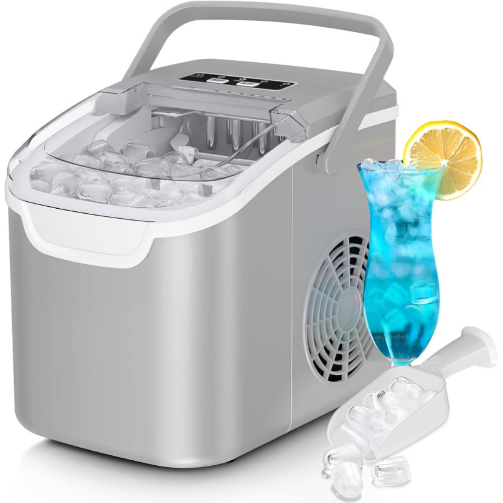 Nugget Ice Maker Portable Ice Machine For Quick Ice At Home Or Office