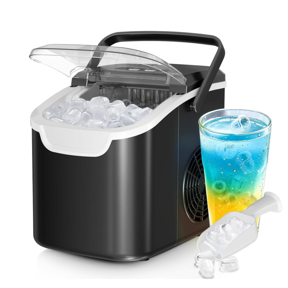 Nugget Ice Maker Portable Ice Machine For Quick Ice At Home Or Office