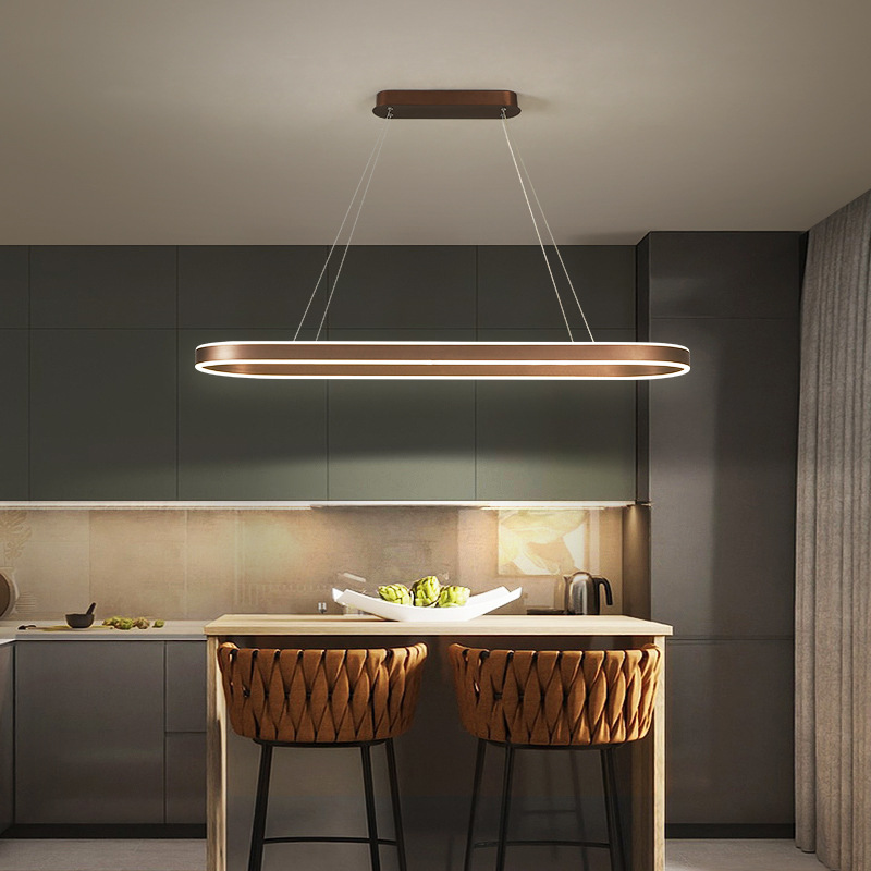 Candeeiro pendente Geometric Halo Loop | Ormexis
