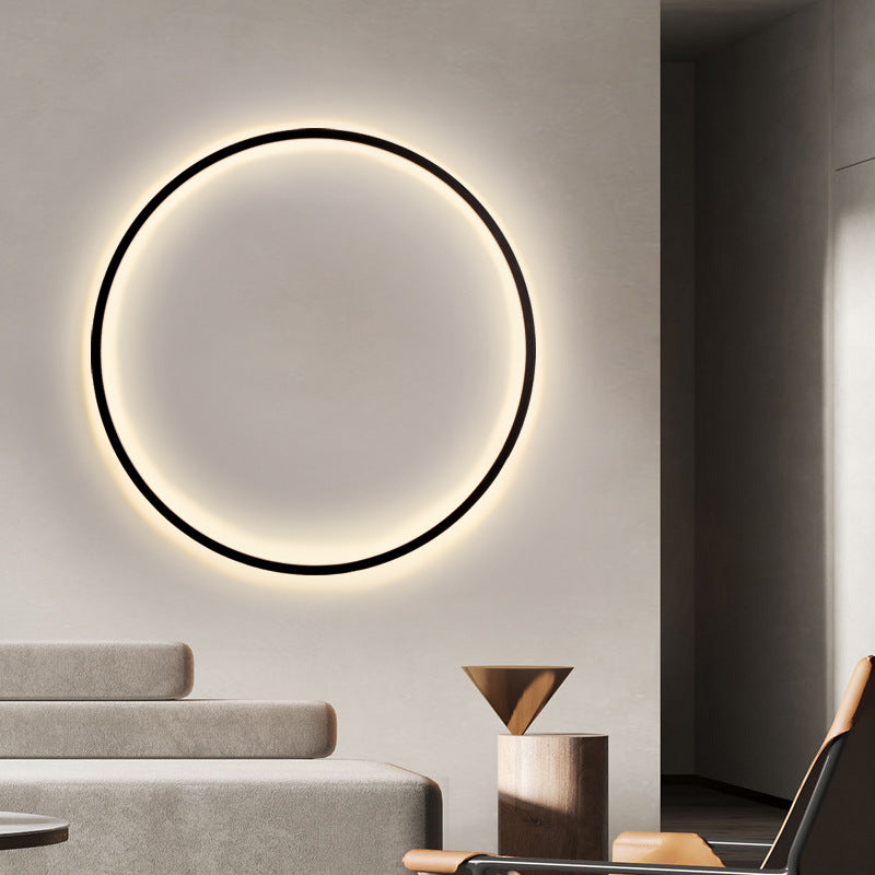 Geometric Circle Halo Wall Light | Ormexis