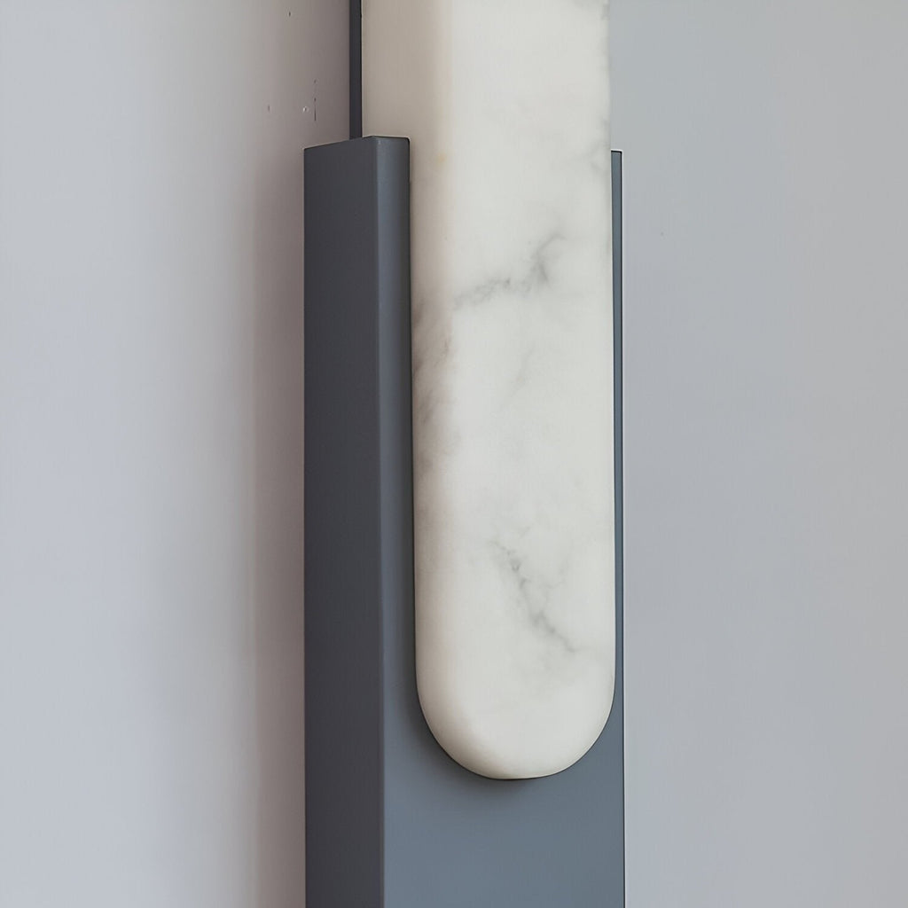 Modern Sculptural Alabaster Wall Sconce | Ormexis
