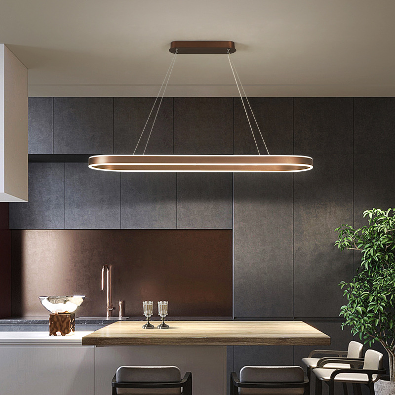 Candeeiro pendente Geometric Halo Loop | Ormexis