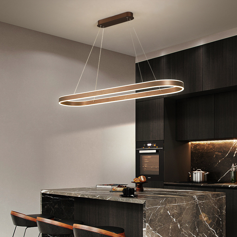 Candeeiro pendente Geometric Halo Loop | Ormexis