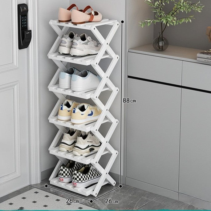 Geometrische schoenenpresentatietoren met etages | Ormexis