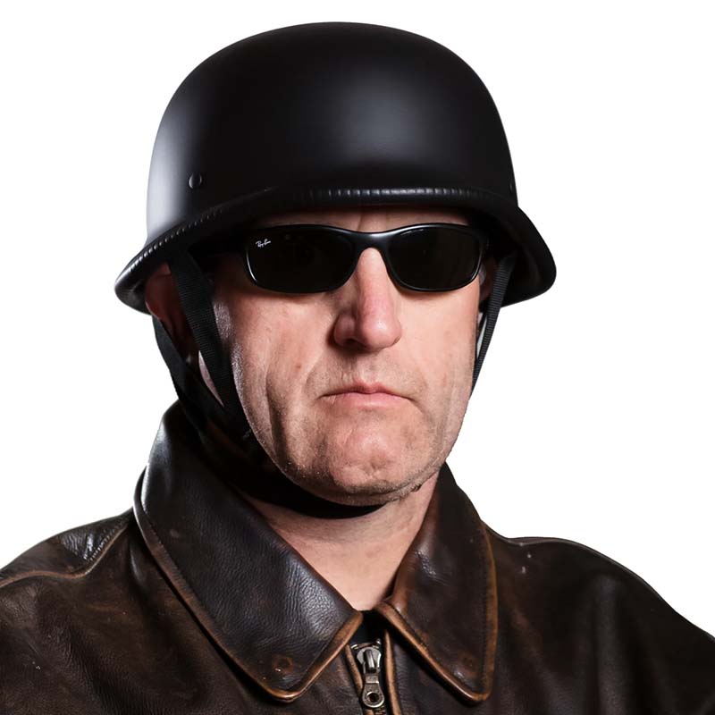 Odin Vintage Style Motorcycle Helmet With ECE And DOT Approval