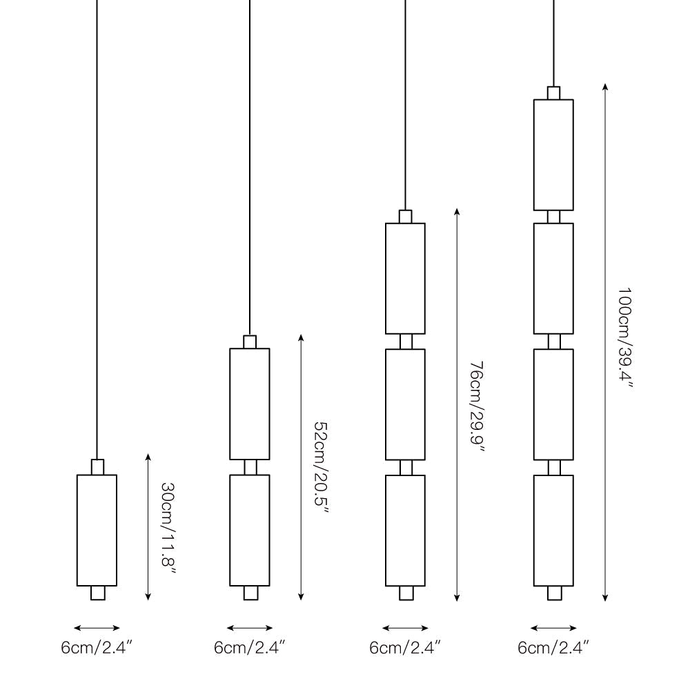 Japandi Linear Pendant Light | Ormexis