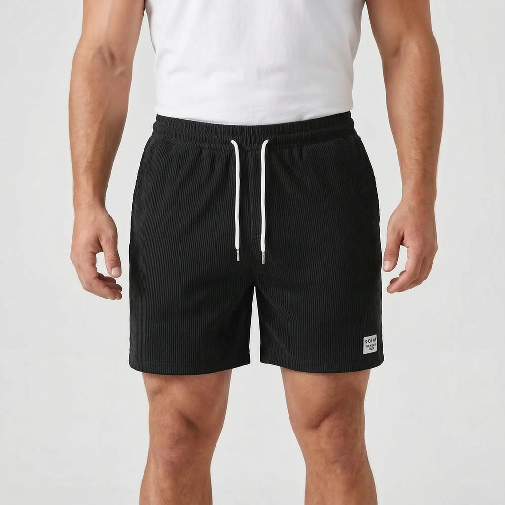 Herren Badeshorts mit Struktur – Schwimmen und Wassersport – Ormexis
