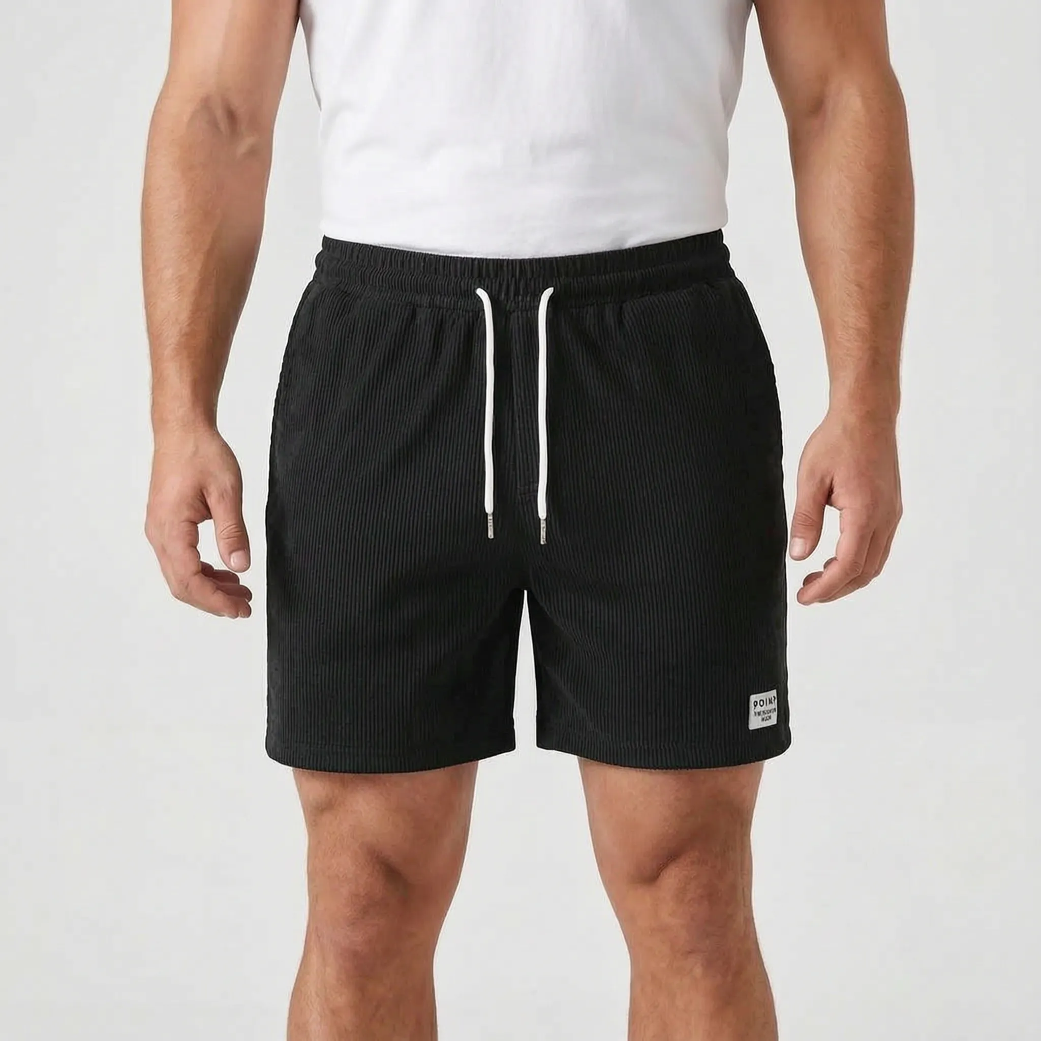 Herren Badeshorts mit Struktur – Schwimmen und Wassersport – Ormexis