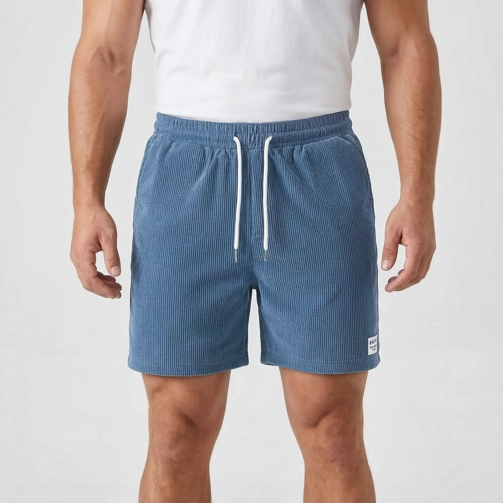 Herren Badeshorts mit Struktur – Schwimmen und Wassersport – Ormexis