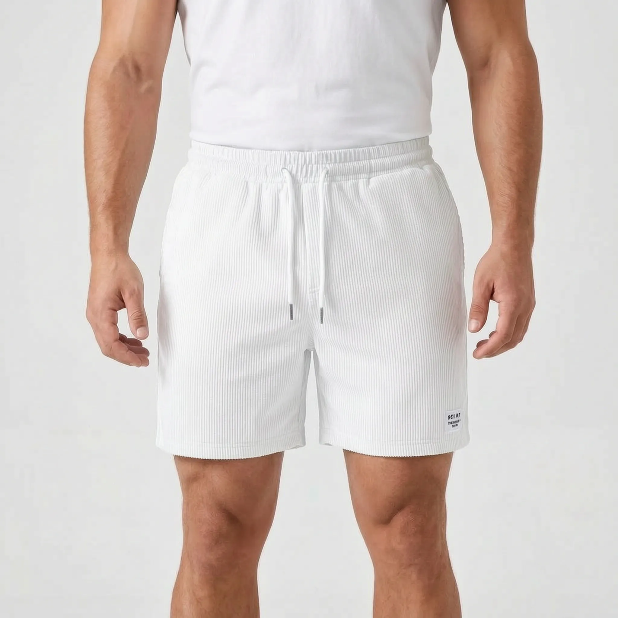 Herren Badeshorts mit Struktur – Schwimmen und Wassersport – Ormexis