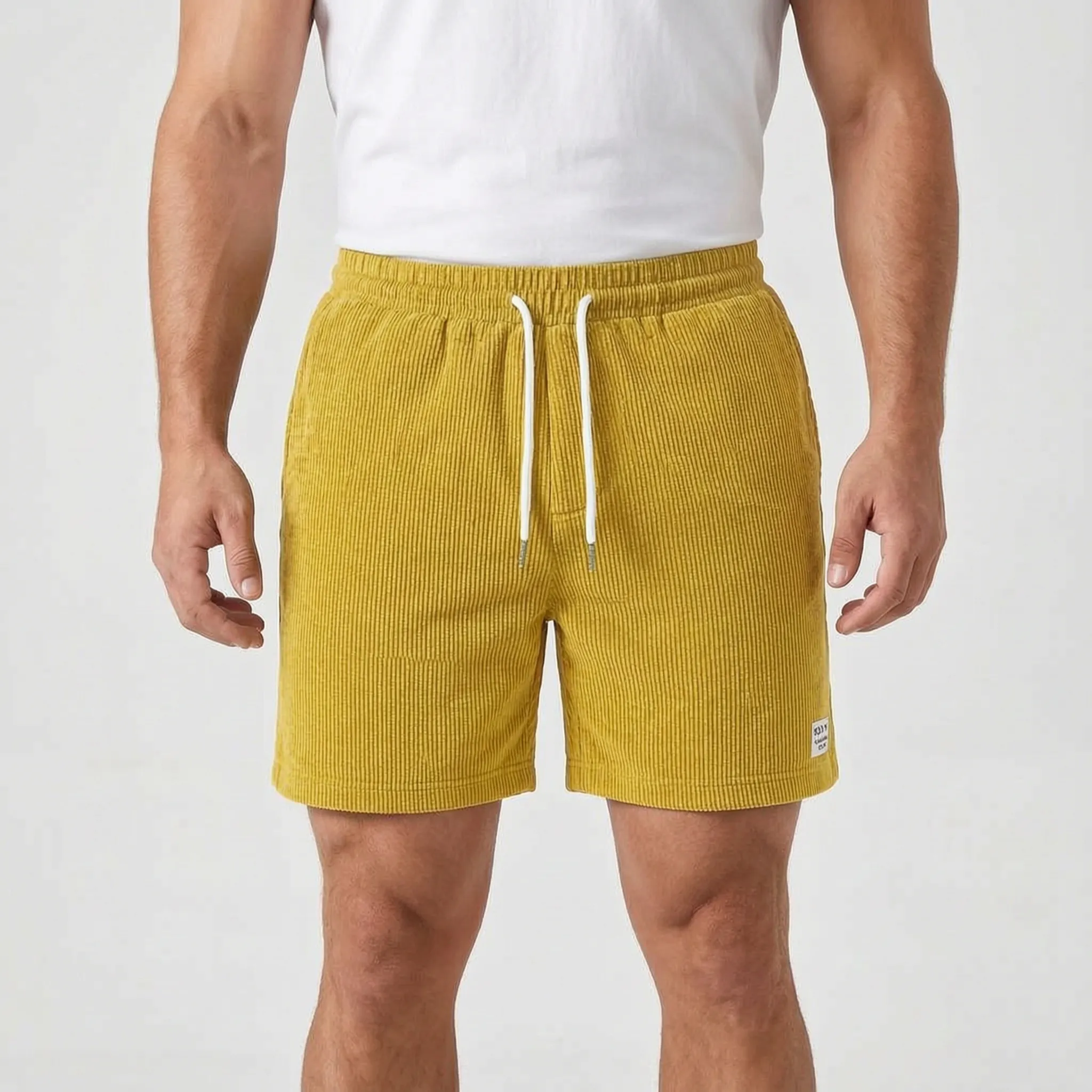 Herren Badeshorts mit Struktur – Schwimmen und Wassersport – Ormexis