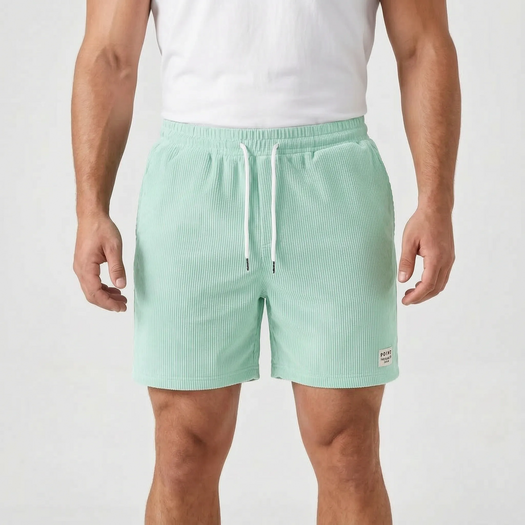 Herren Badeshorts mit Struktur – Schwimmen und Wassersport – Ormexis