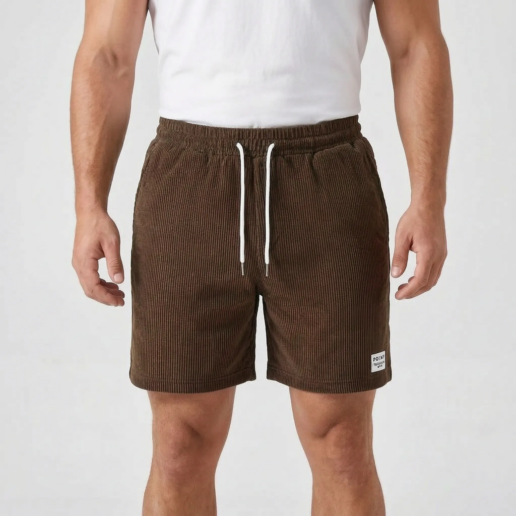 Herren Badeshorts mit Struktur – Schwimmen und Wassersport – Ormexis