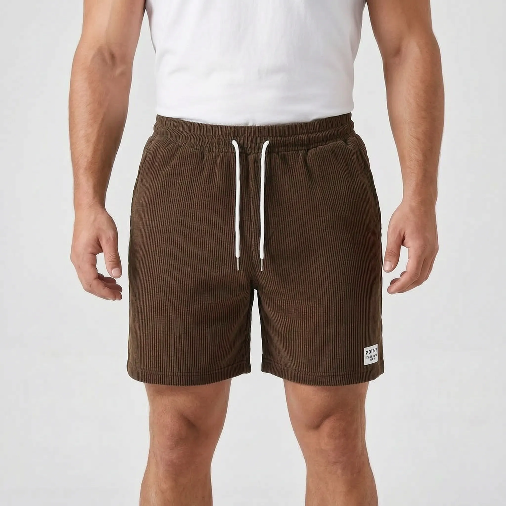 Herren Badeshorts mit Struktur – Schwimmen und Wassersport – Ormexis