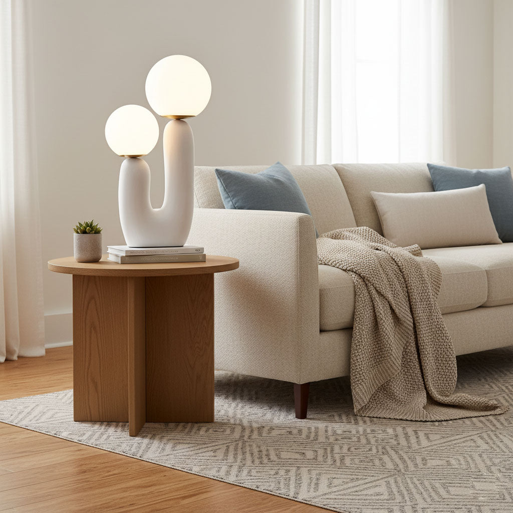 Deux Orb Table Lamp | Ormexis