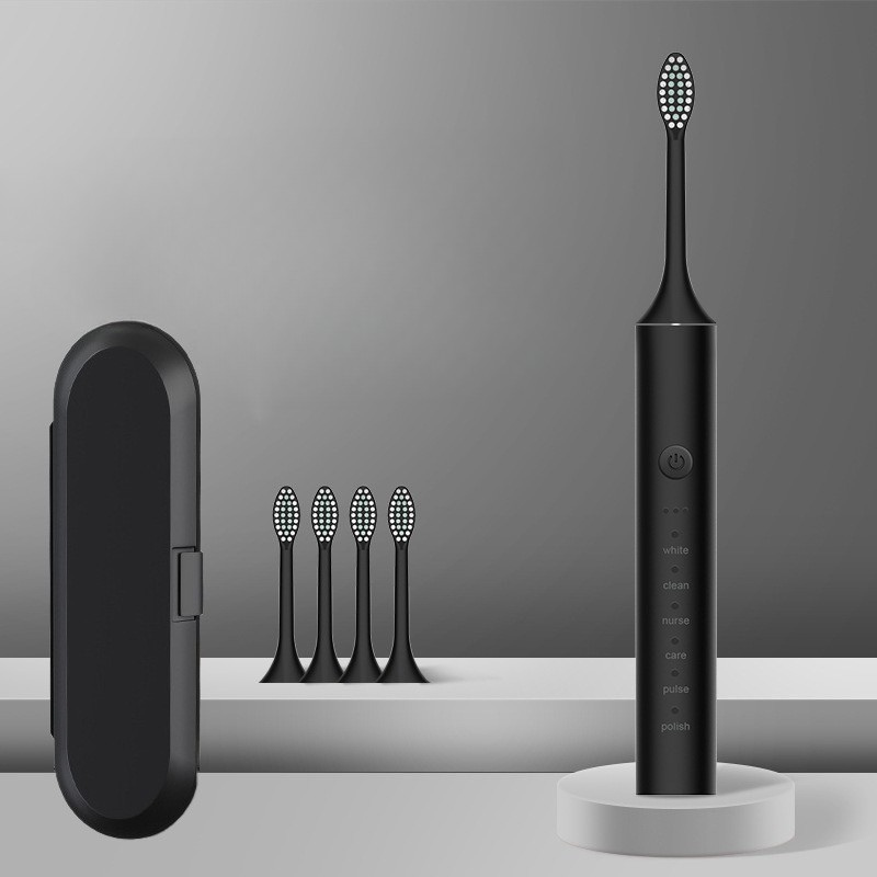 Základní potřeby ústní hygieny Dobíjecí elektrický zubní kartáček s vyměnitelnými hlavicemi