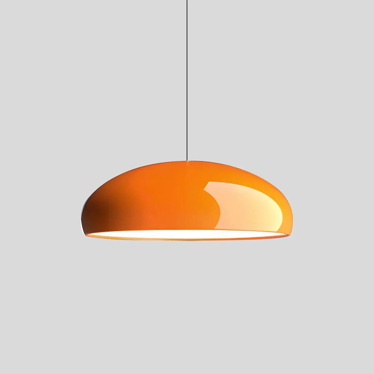Sleek Contemporary Pendant Light Over Kitchen Island Fixture