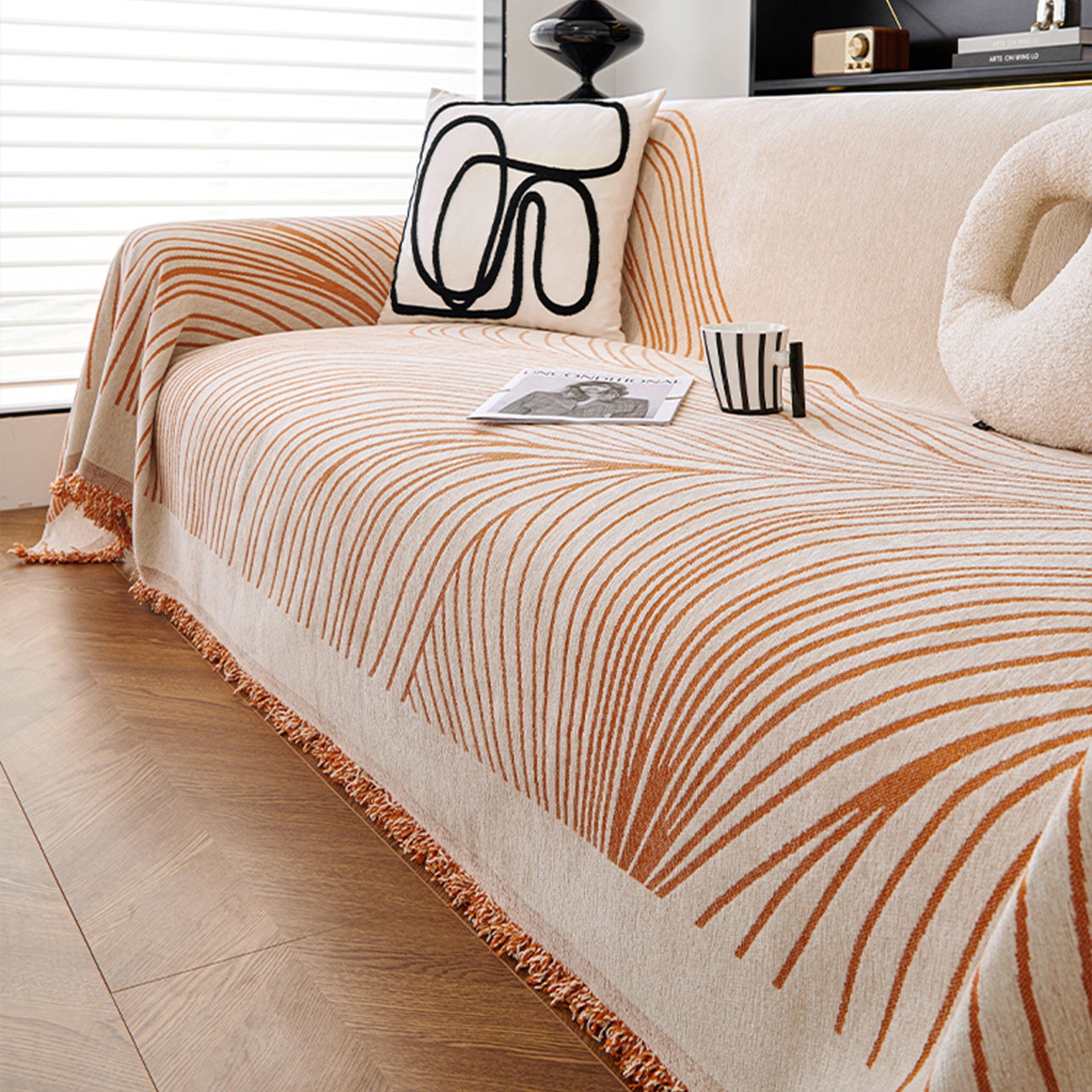Flow Line Sofa Cover | Ormexis