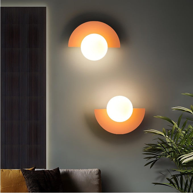 Nordic Modern Wall Sconce With Energy-Efficient LED For Ambient Lighting