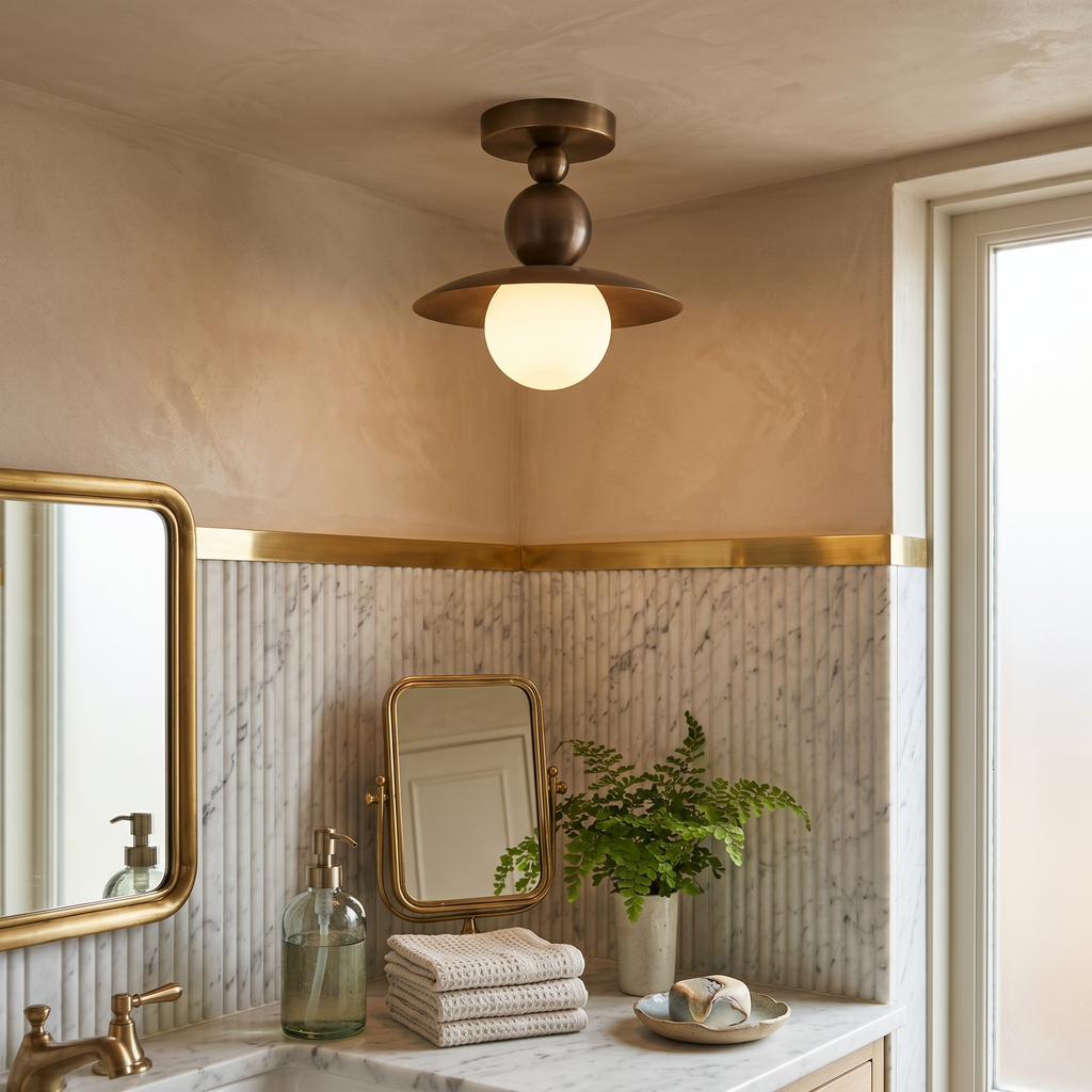 Designad kupollampa för tak | Ormexis