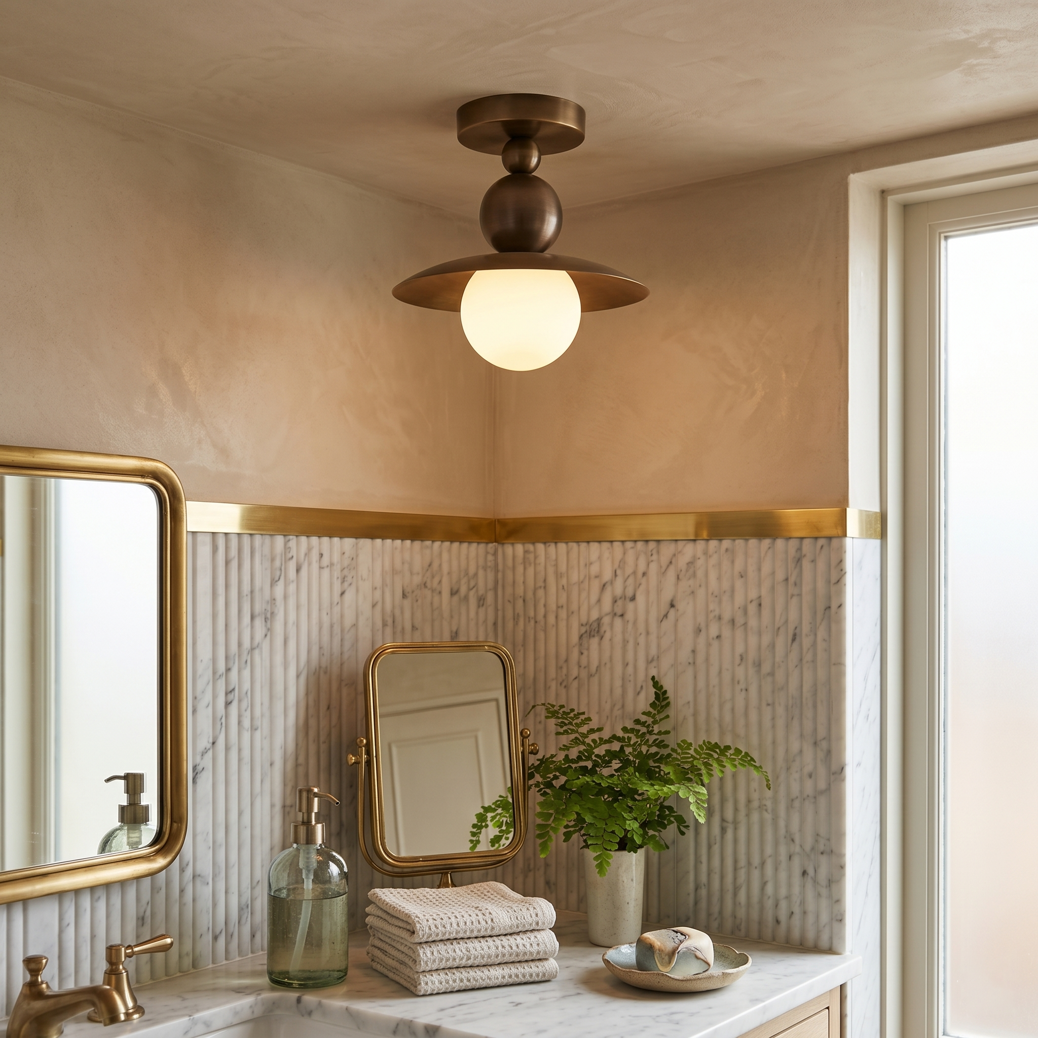 Designad kupollampa för tak | Ormexis